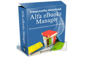 Alfa eBooks Manager Pro Crack